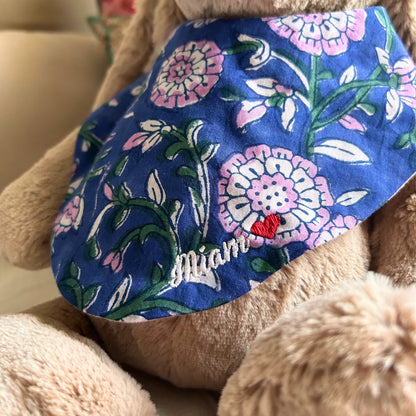 Bavoir bandana bébé Bali