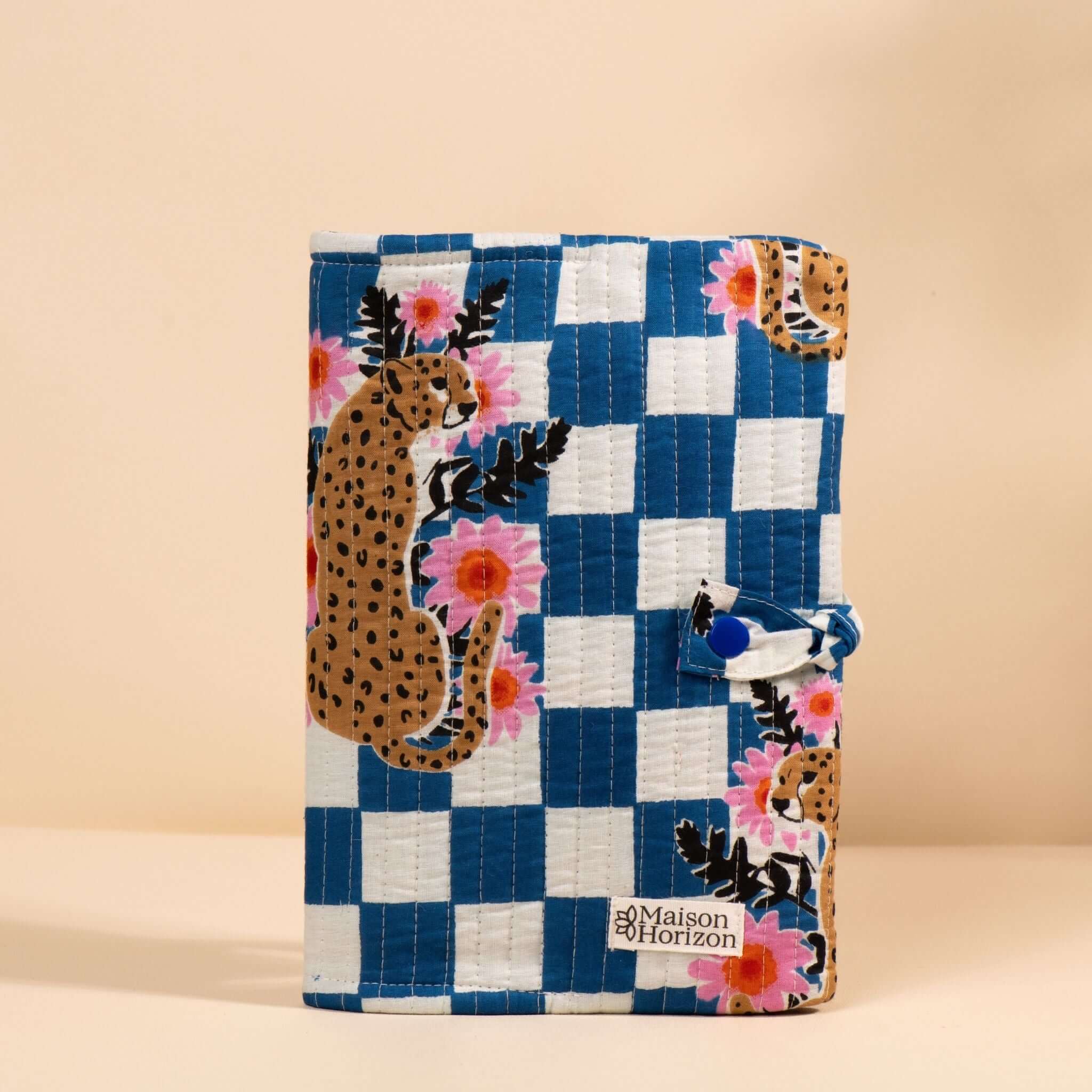 Couverture de carnet Noi.COUV053.Couleur: Blue Tiger