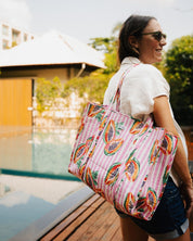 Sac Cabas réversible Deepa Papaya