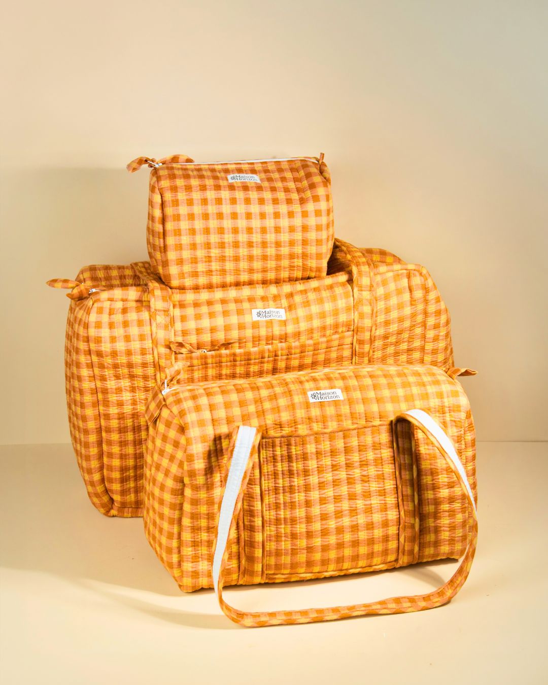 Sac Week-end Lola - Vichy poudré