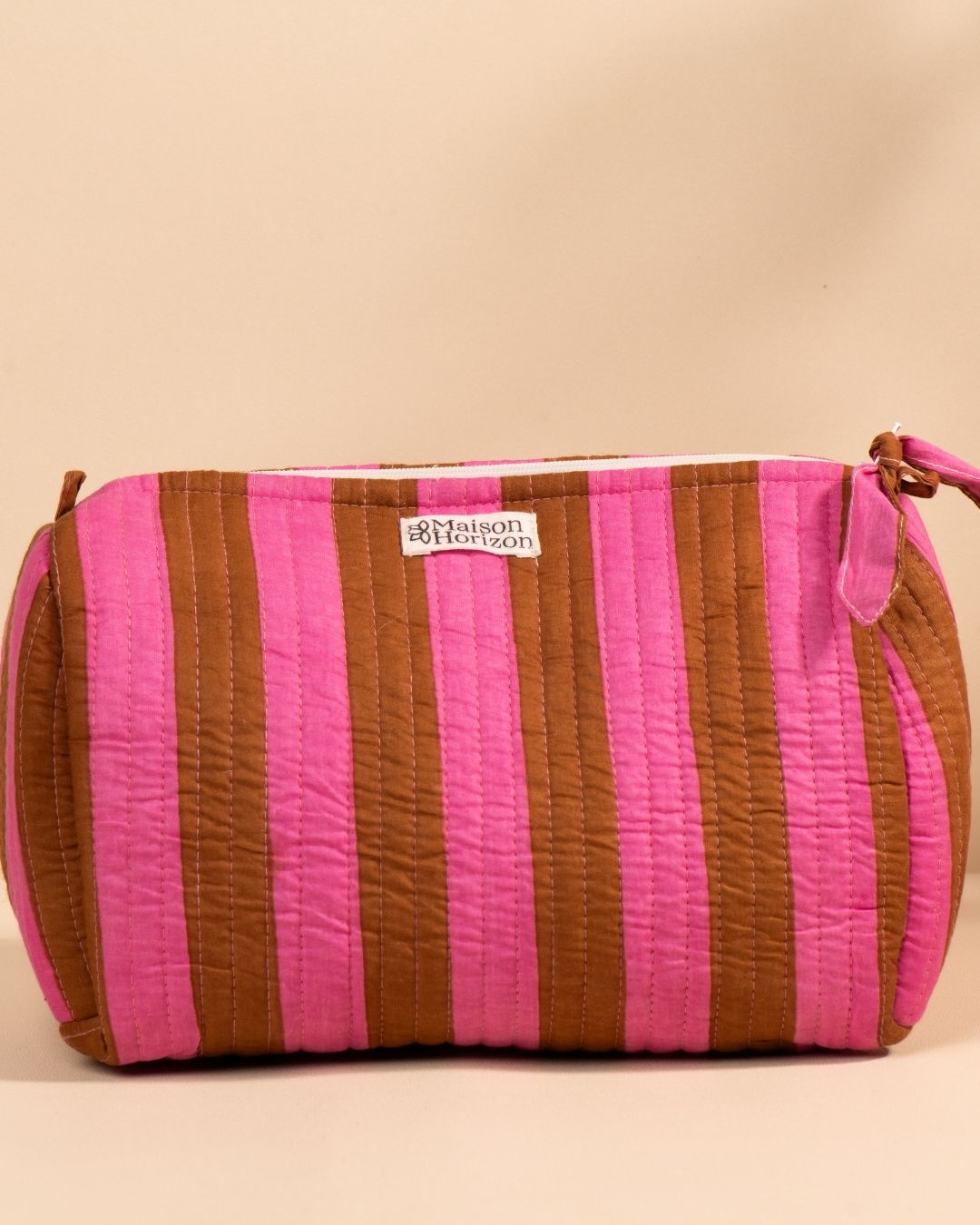 Trousse de toilette Banita Rayé Rose Mocha