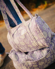 Sac à langer Sunee floral lilas