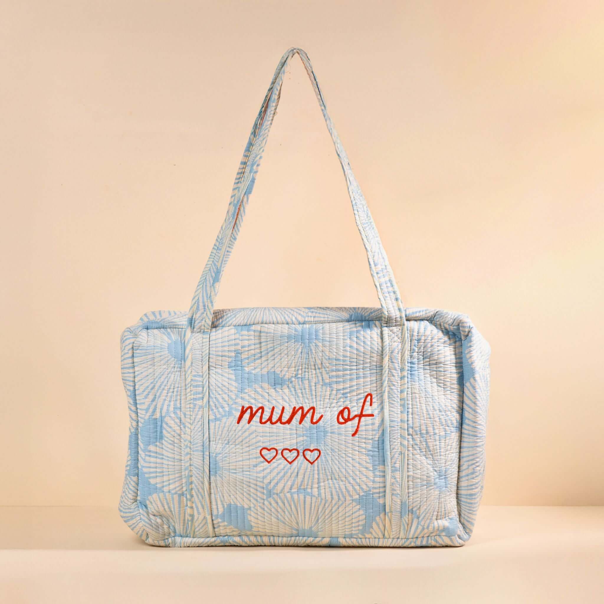 Sac Week-end ou à langer Lola.LOLAV2016.Couleur: Bleu pastel
