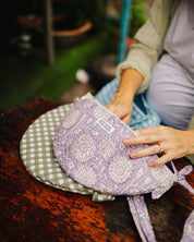 Sac Banane à Langer Kimi Floral Lilas