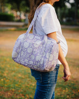 Sac à langer Sunee floral lilas
