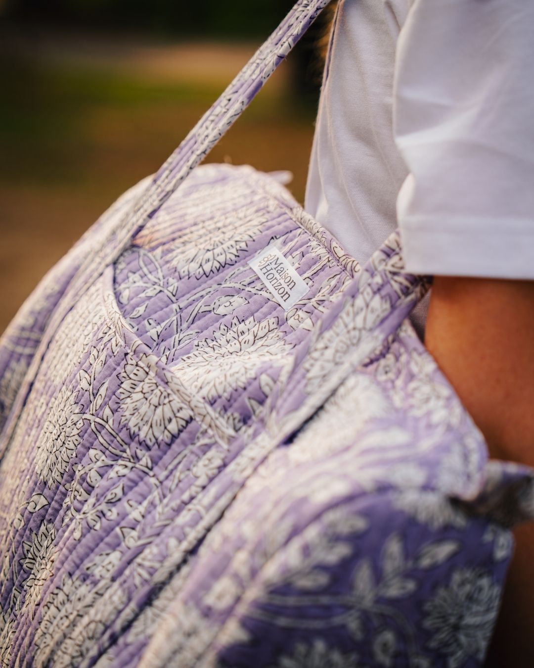 Sac à langer Sunee floral lilas