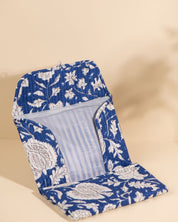 Matelas à langer de voyage Wulan Bleu Imperial Floral