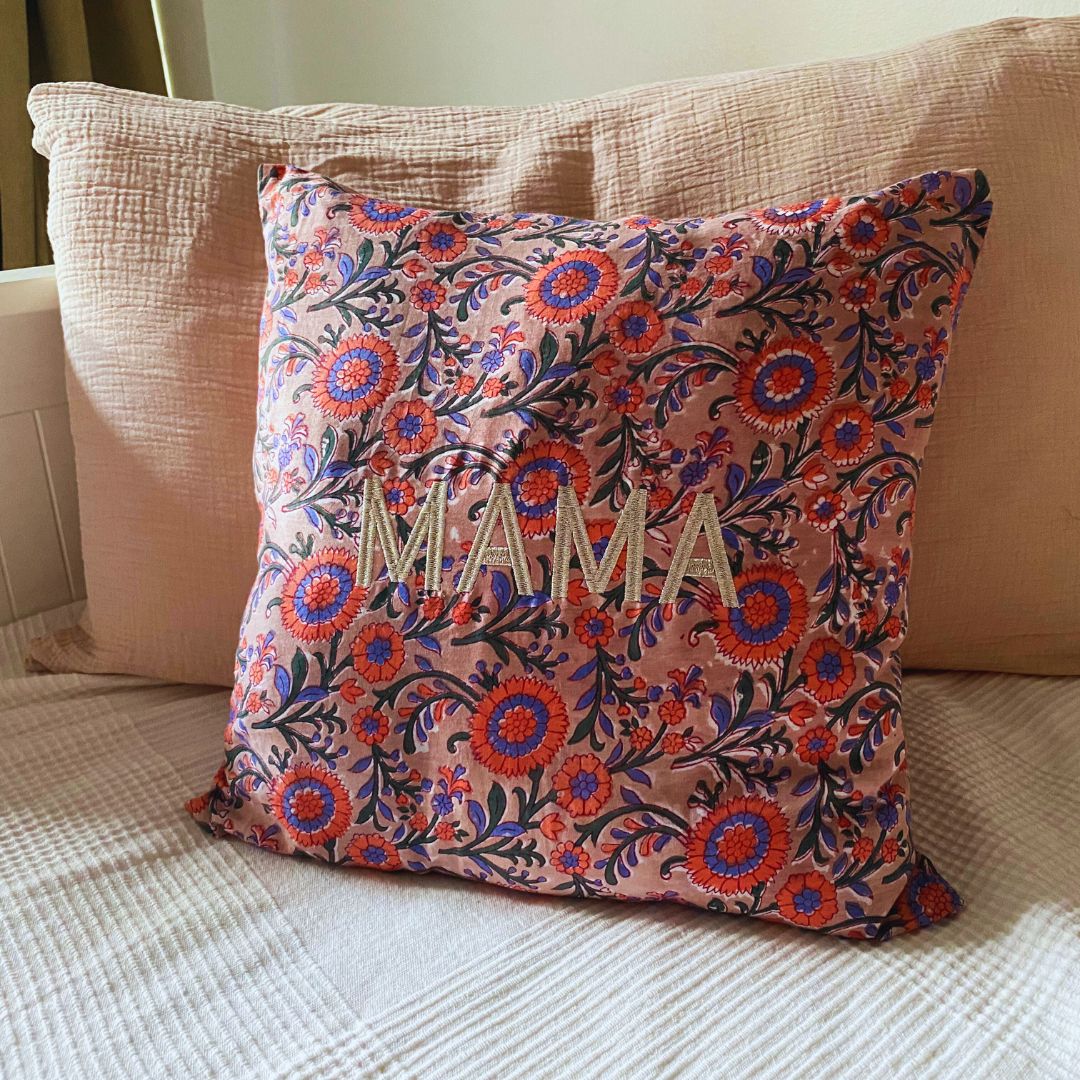 Coussin Mama Housse + Coussin 45x45cm