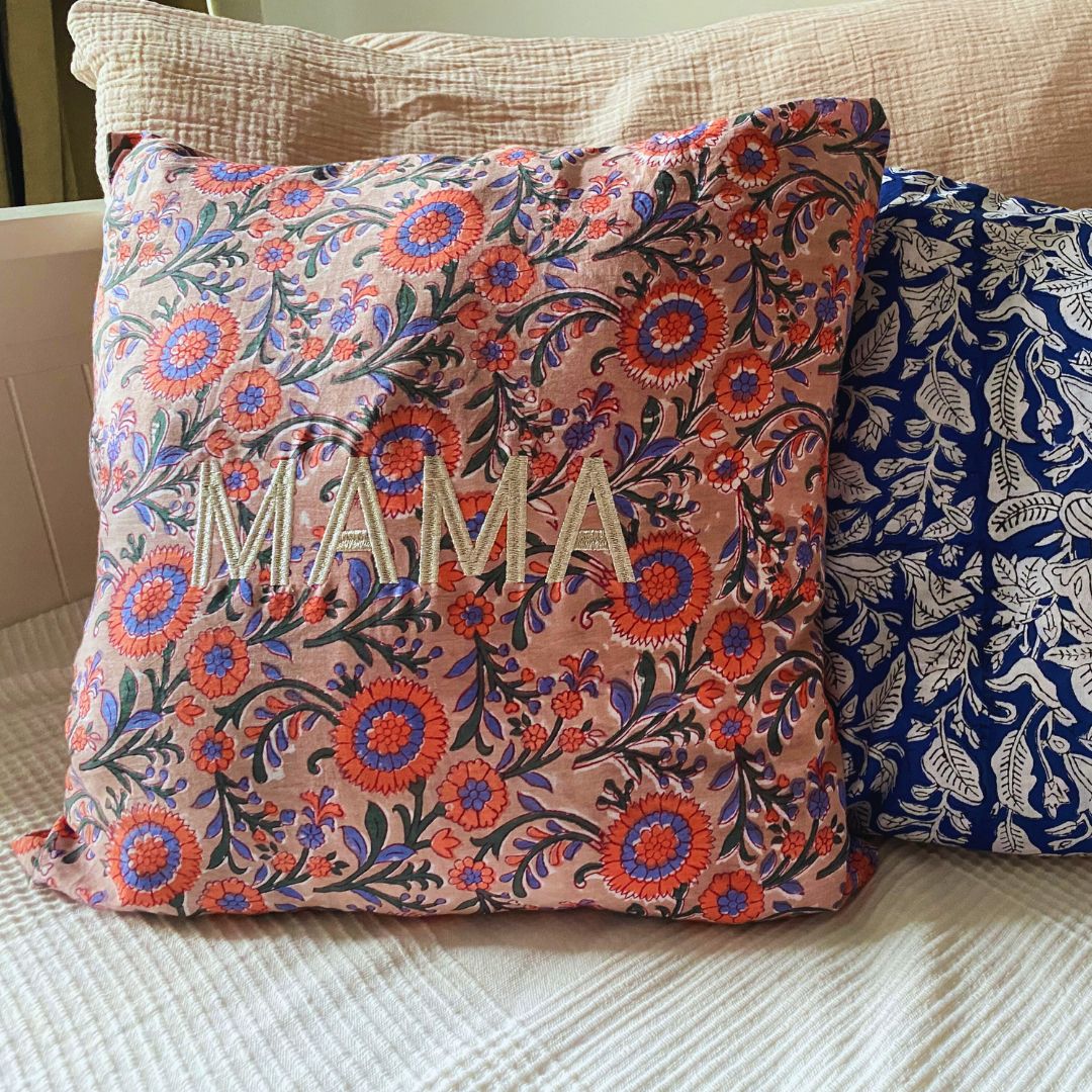 Coussin Mama Housse + Coussin 45x45cm