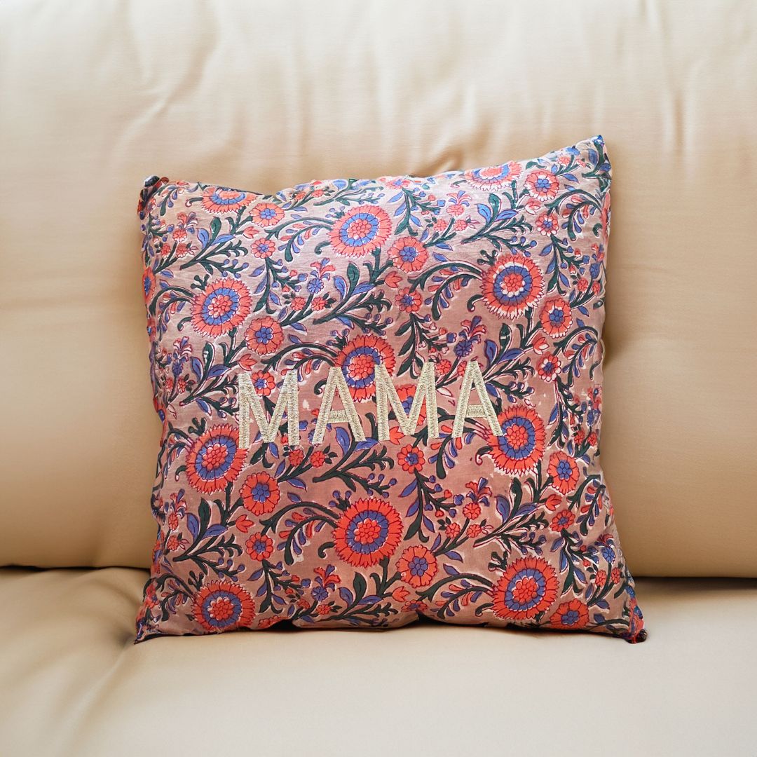 Coussin Mama Housse + Coussin 45x45cm