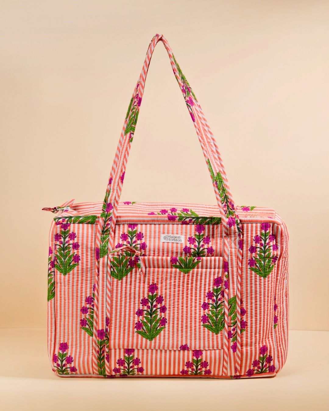 Sac Week-end Lola - Gardenia corail
