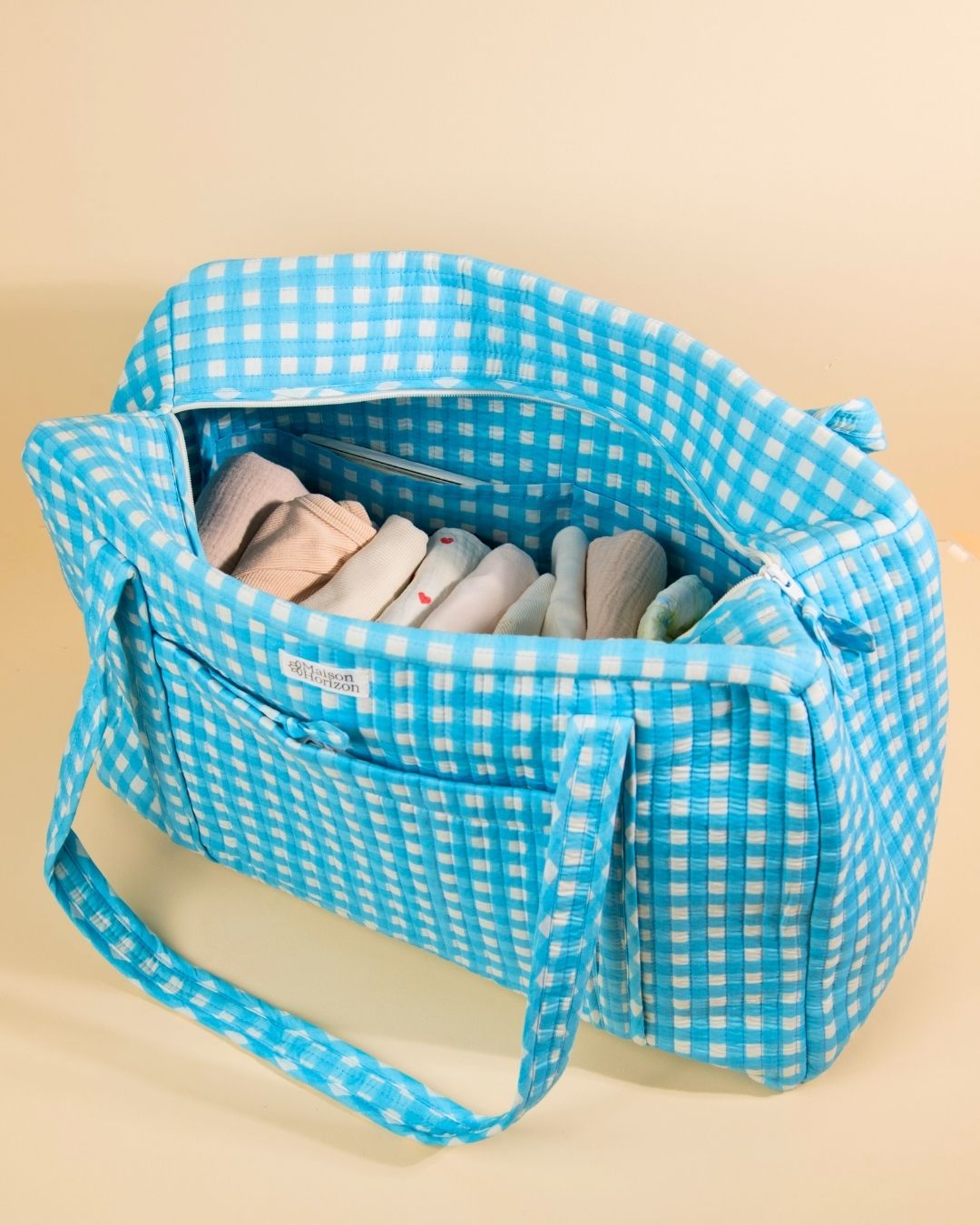 Sac Week-end Lola - Vichy ciel