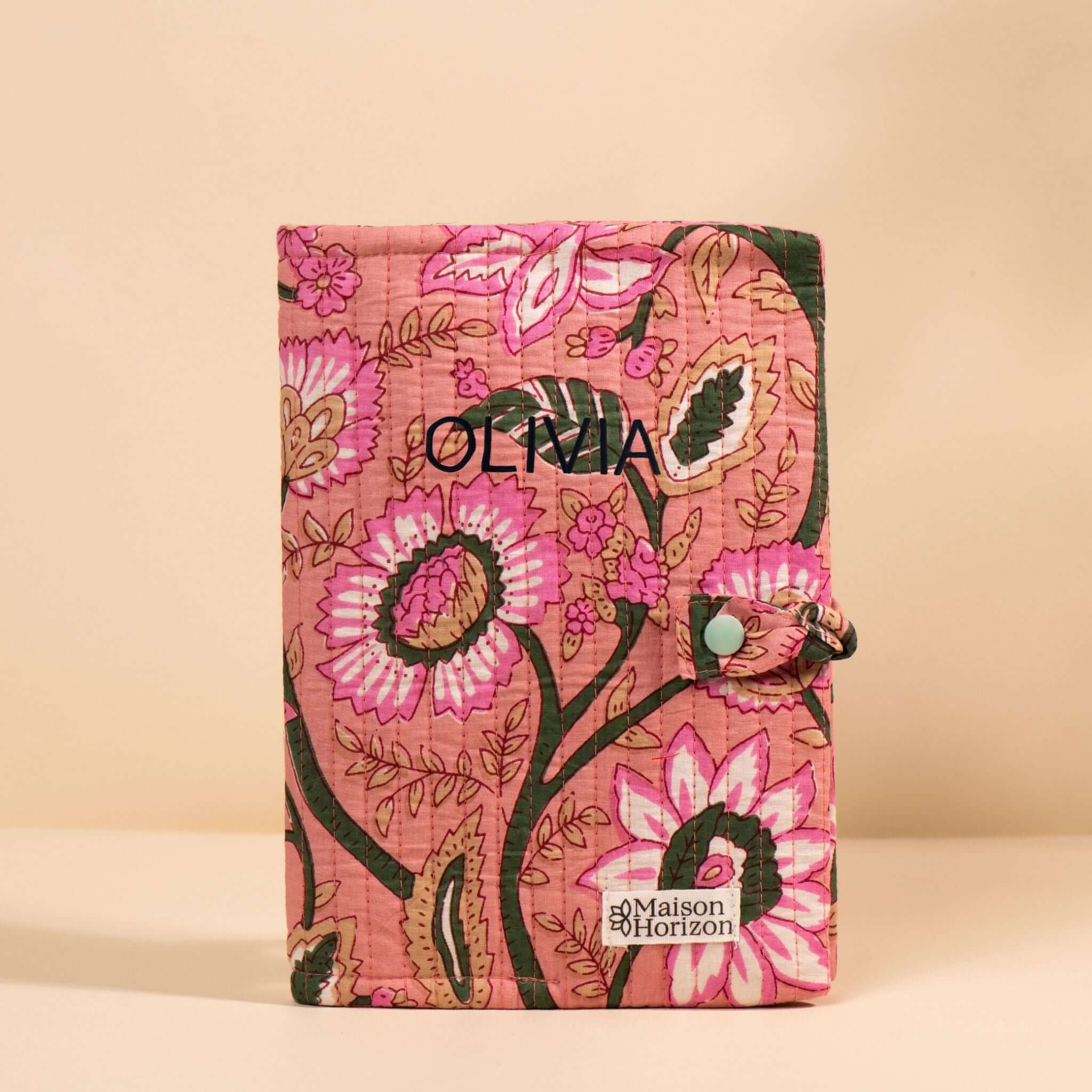 Couverture de carnet Noi.COUV052.Couleur: Rose pastel