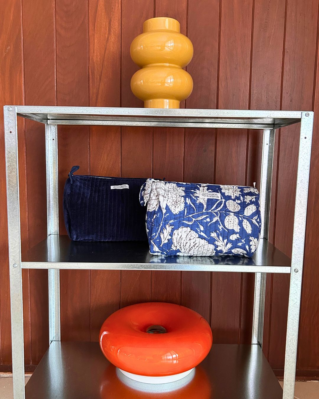 Trousse de toilette Banita Bleu imperial floral