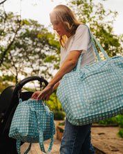 Sac Week-end Lola - Vichy ciel