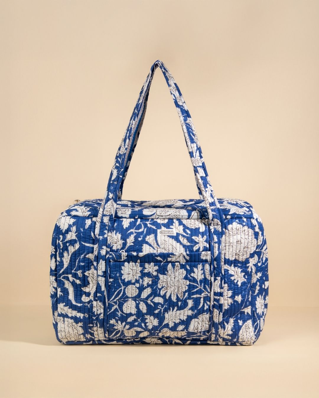 Sac Week-end ou à langer Lola Bleu impérial Floral