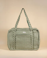 Sac Week-end Lola - Vichy kaki