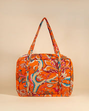 Sac Week-end ou à langer Lola Orange vintage