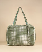 Sac Week-end ou à langer Lola Vichy kaki