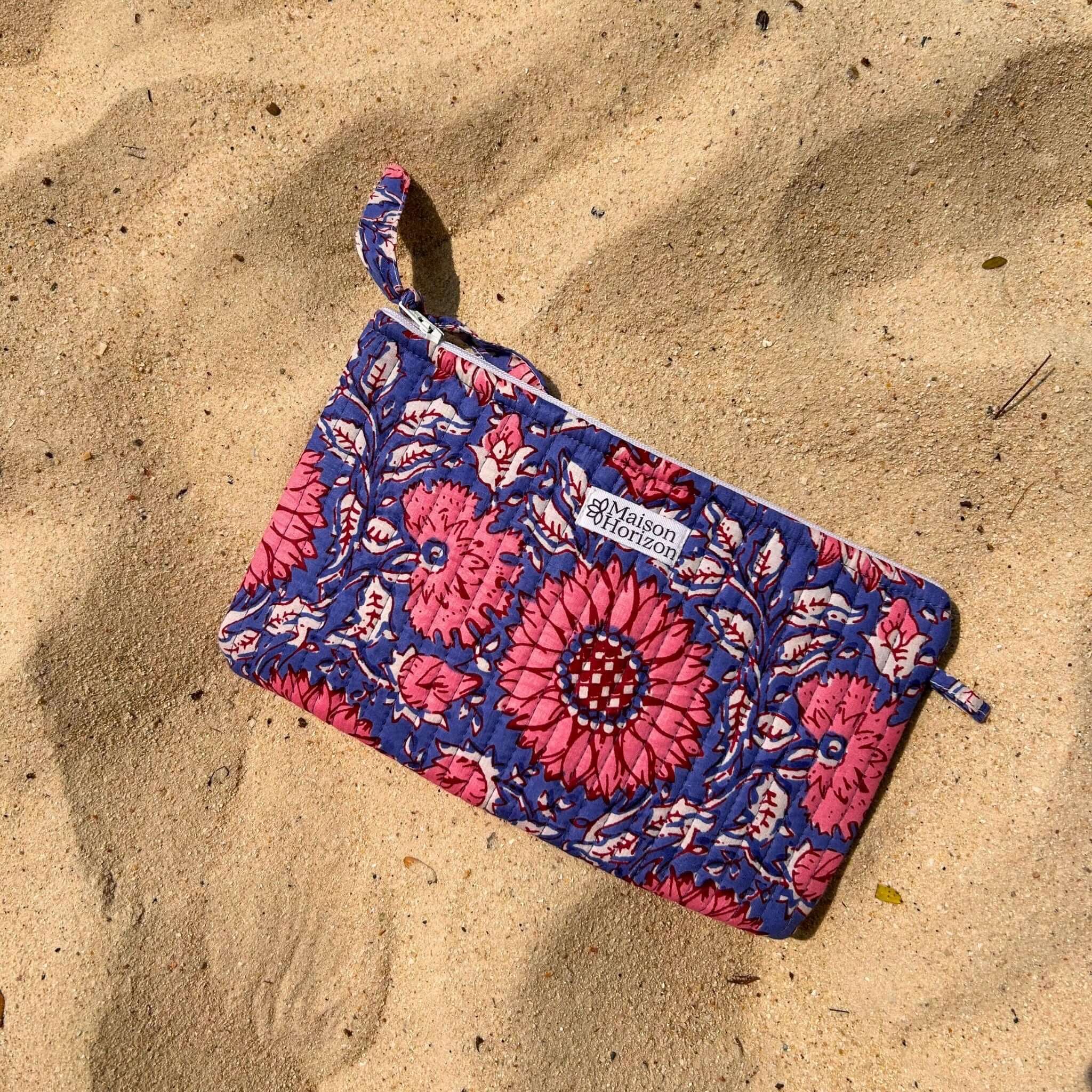 Pochettes fourre-tout Jade.POCH001.Couleur: Vichy Cerise