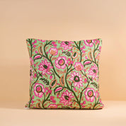 Housse de Coussin Jaipur - 45x45cm - Mint Floral
