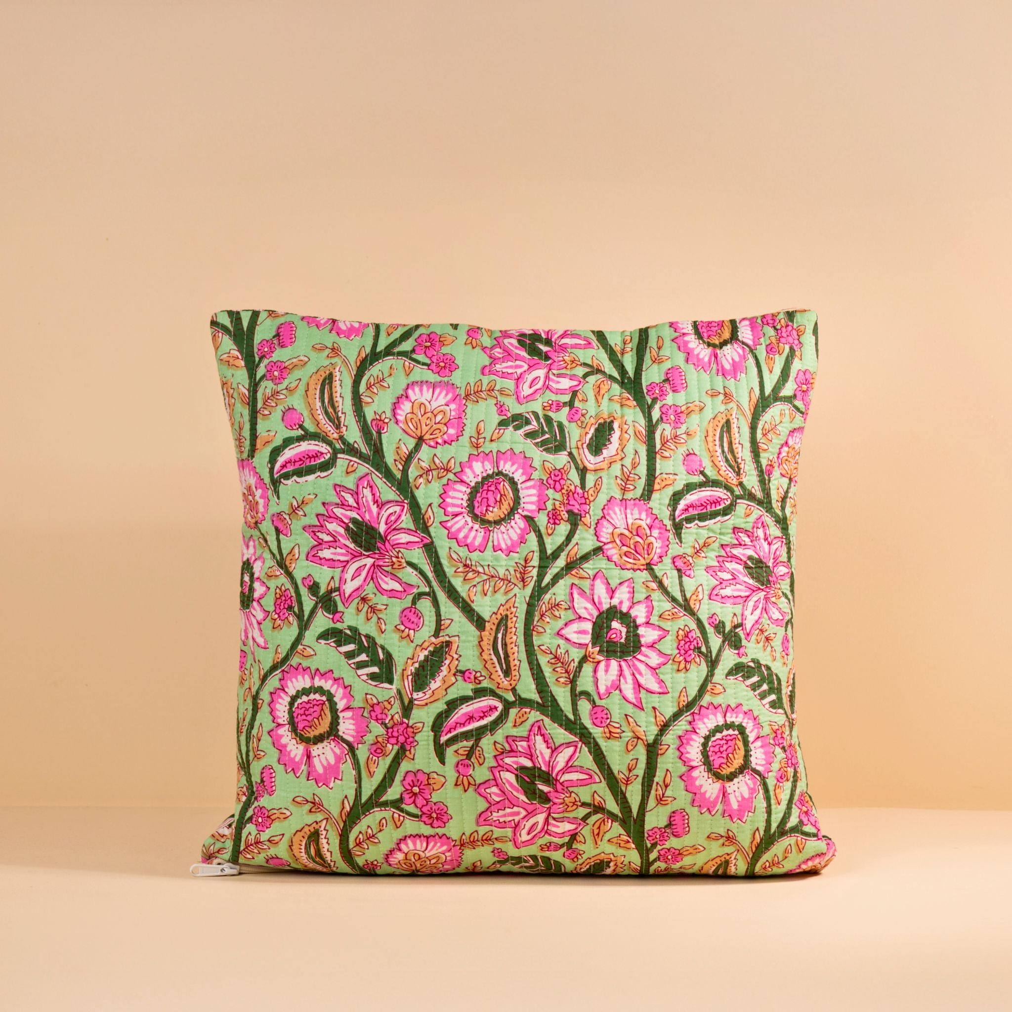 Housse de Coussin Jaipur - 45x45cm.COUSS45003.Couleur: Pastel bouquet