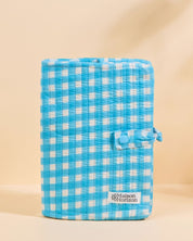 Couverture de carnet Noi Vichy bleu ciel