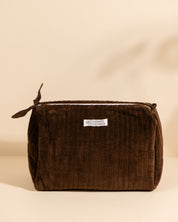 Trousse de toilette Banita Velours Chocolat