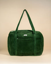 Sac Week-end ou à langer Lola velours Emeraude