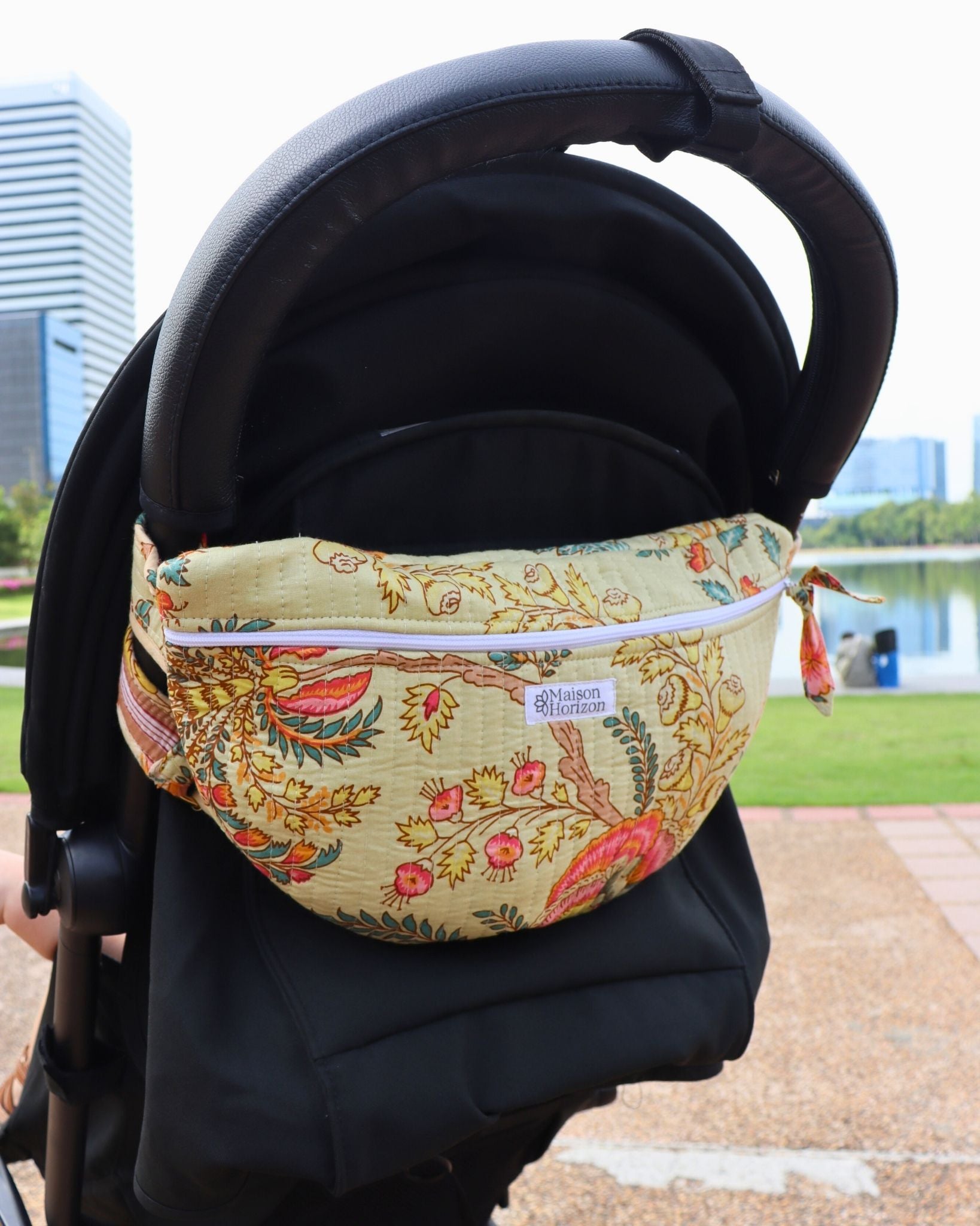 Sac Banane à langer Kimi Beige Pastel