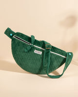 Sac Banane à Langer Kimi Velours Emeraude