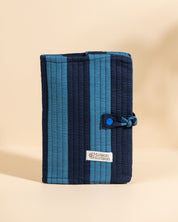 Couverture de carnet Noi  Rayures Ultra Bleu