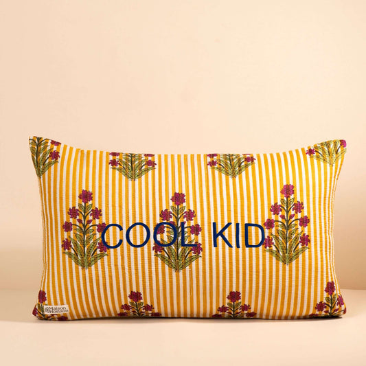 Housse de Coussin Indira 50x30cm.COUSS50001.Couleur: Gardenia