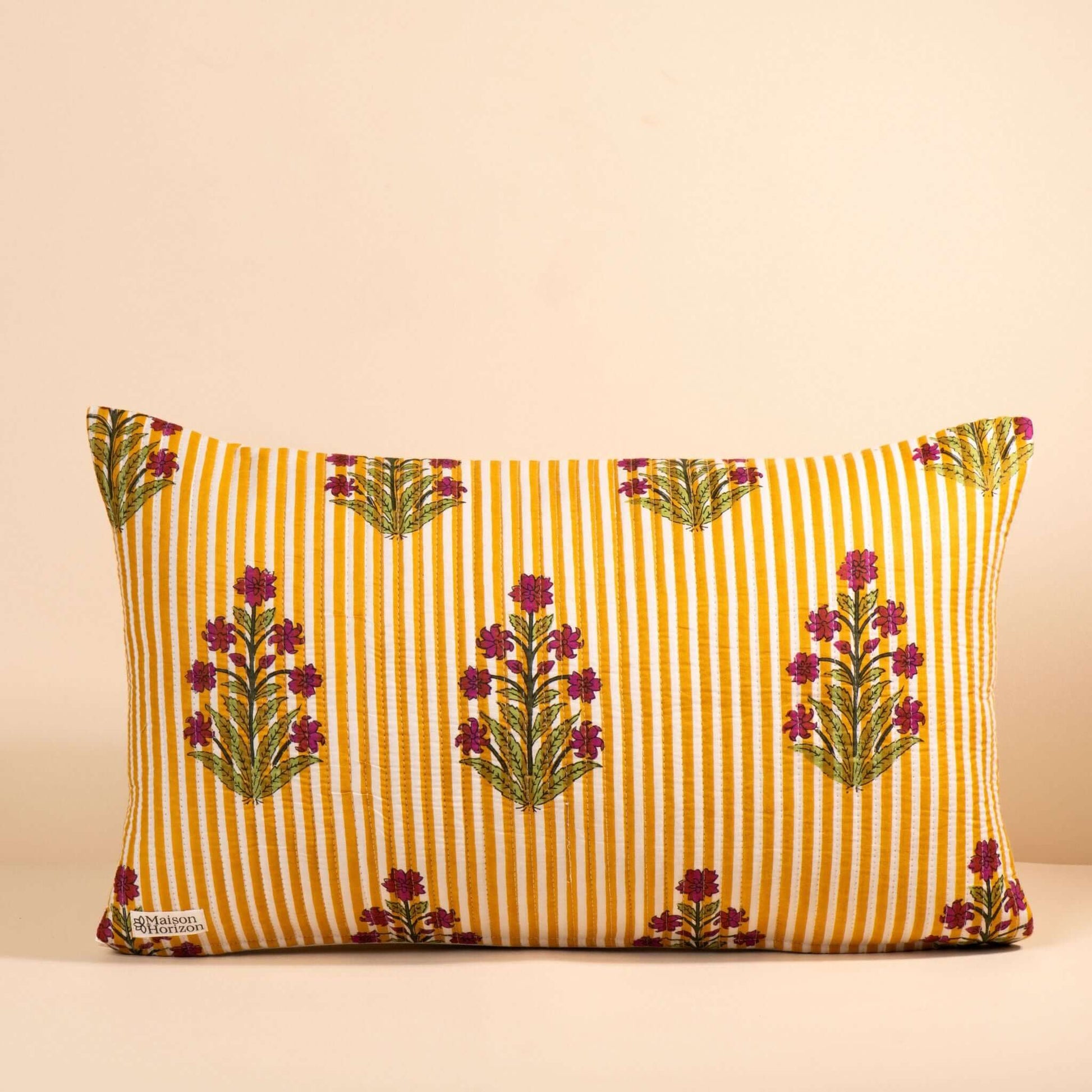 Housse de Coussin Indira 50x30cm.COUSS50001.Couleur: Gardenia