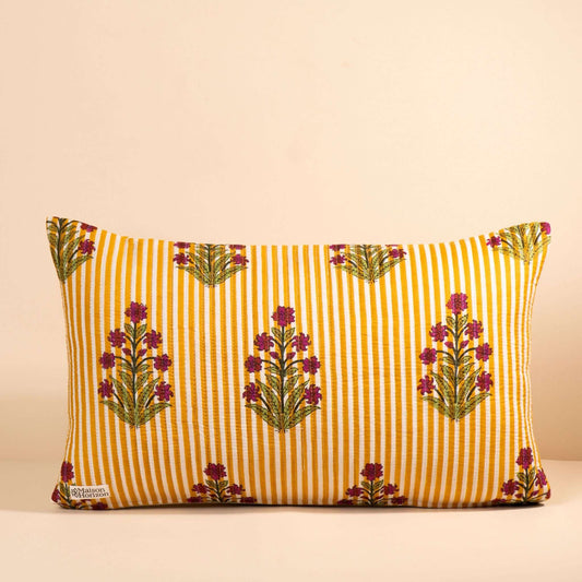 Housse de Coussin Indira 50x30cm.COUSS50001.Couleur: Gardenia