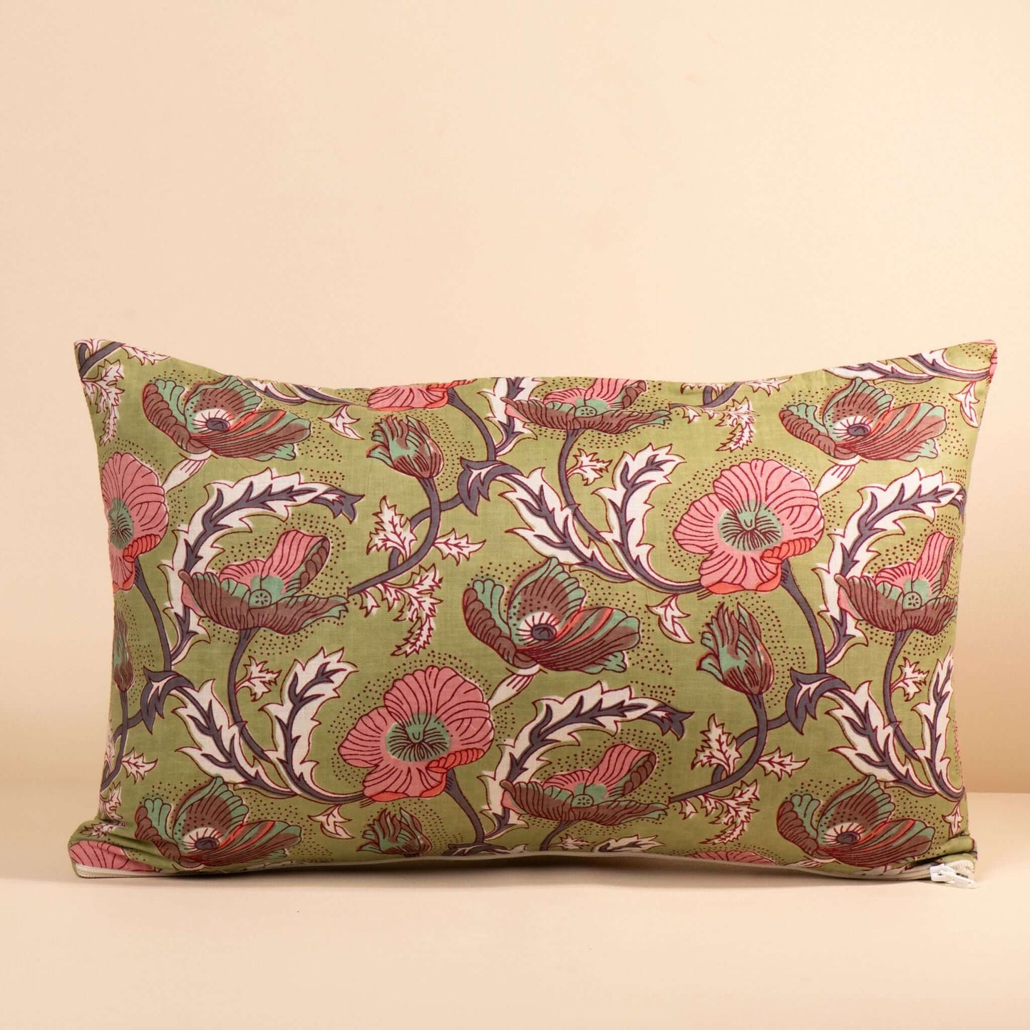 Housse de Coussin Indira 50x30cm.COUSS50001.Couleur: Gardenia