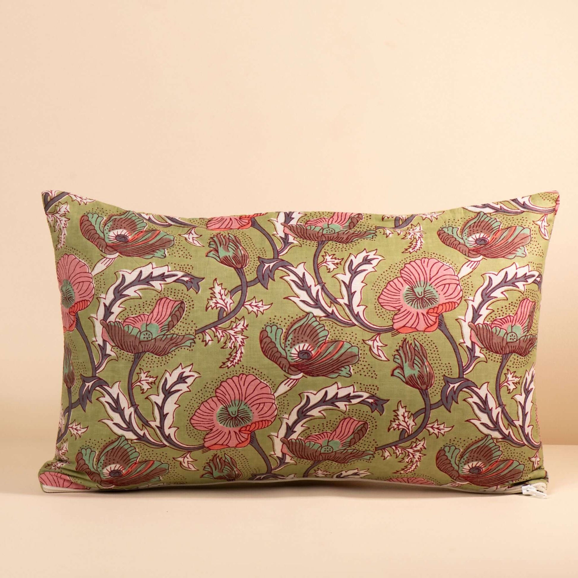 Housse de Coussin Indira 50x30cm.COUSS50001.Couleur: Gardenia