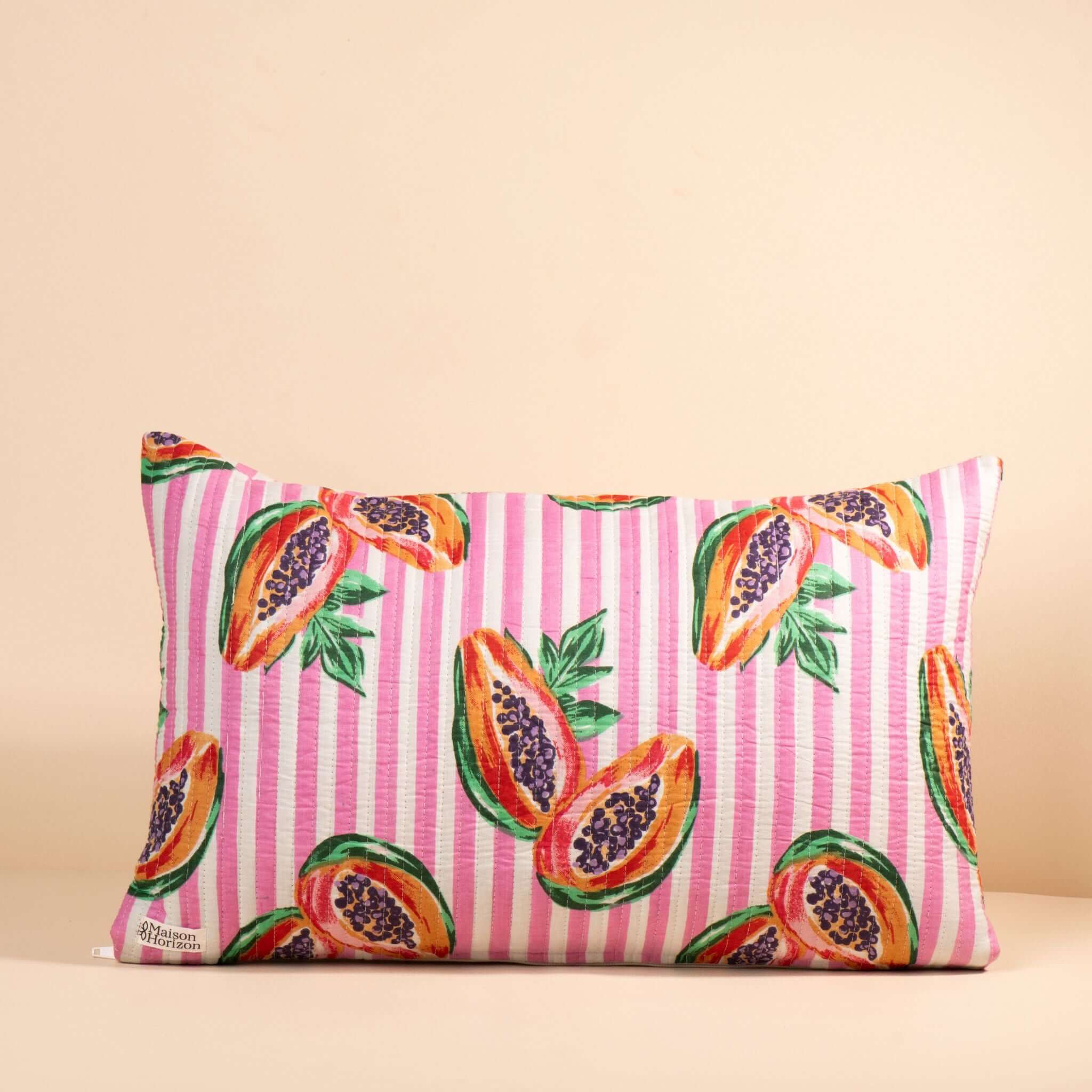 Housse de Coussin Indira 50x30cm.COUSS50001.Couleur: Gardenia