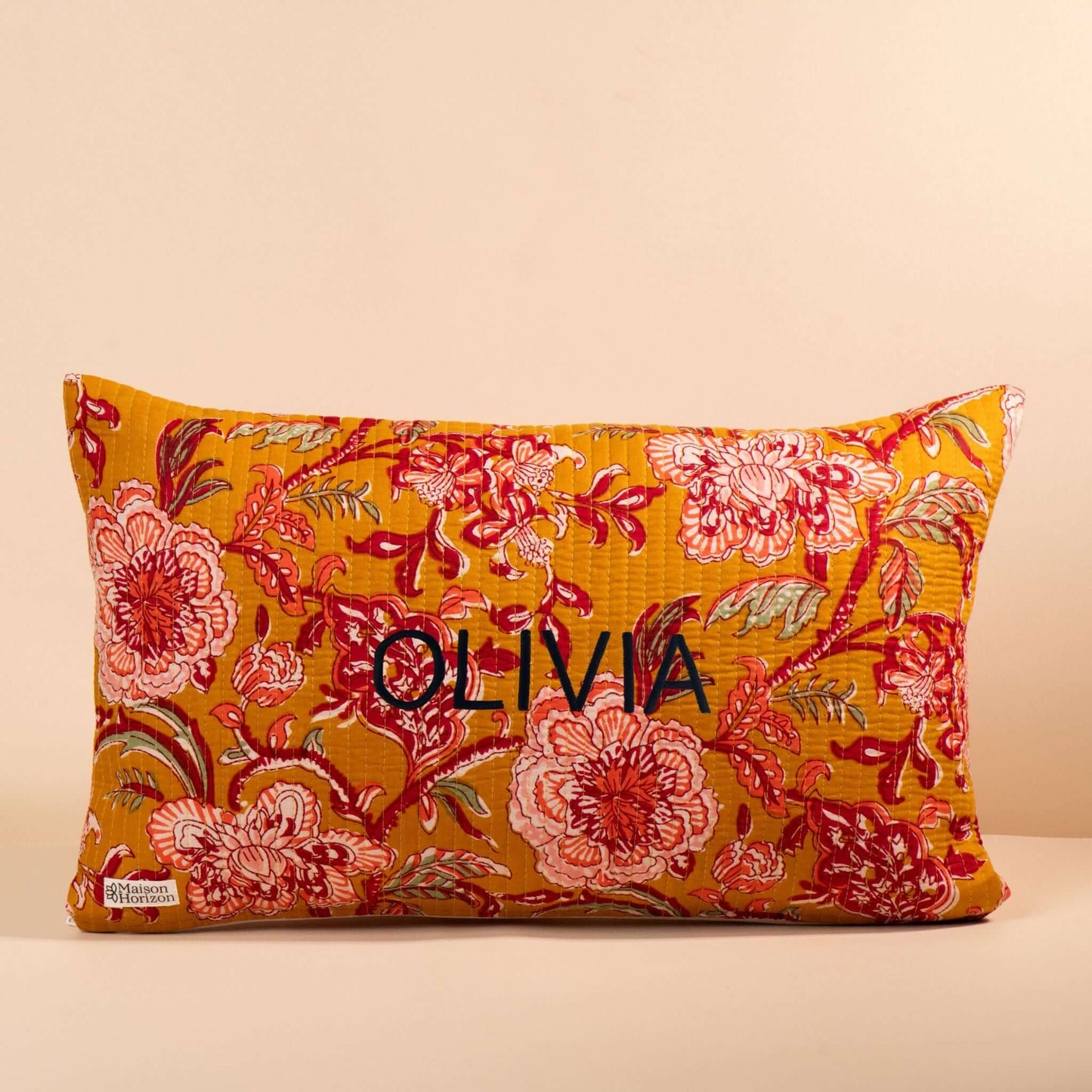Housse de Coussin Indira 50x30cm.COUSS50001.Couleur: Gardenia