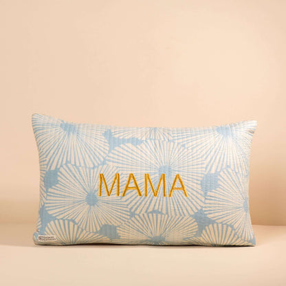 Housse de Coussin Indira 50x30cm.COUSS50002.Couleur: Bleu pastel