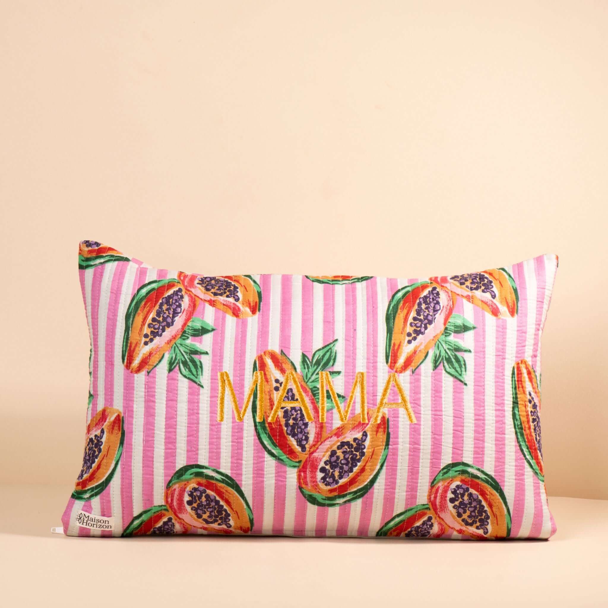 Housse de Coussin Indira 50x30cm.COUSS50001.Couleur: Gardenia