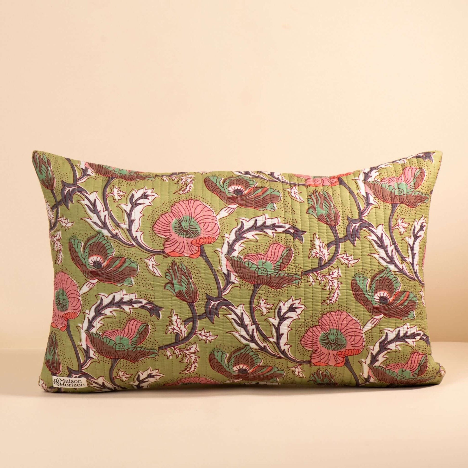 Housse de Coussin Indira 50x30cm.COUSS50005.Couleur: Camouflage Floral