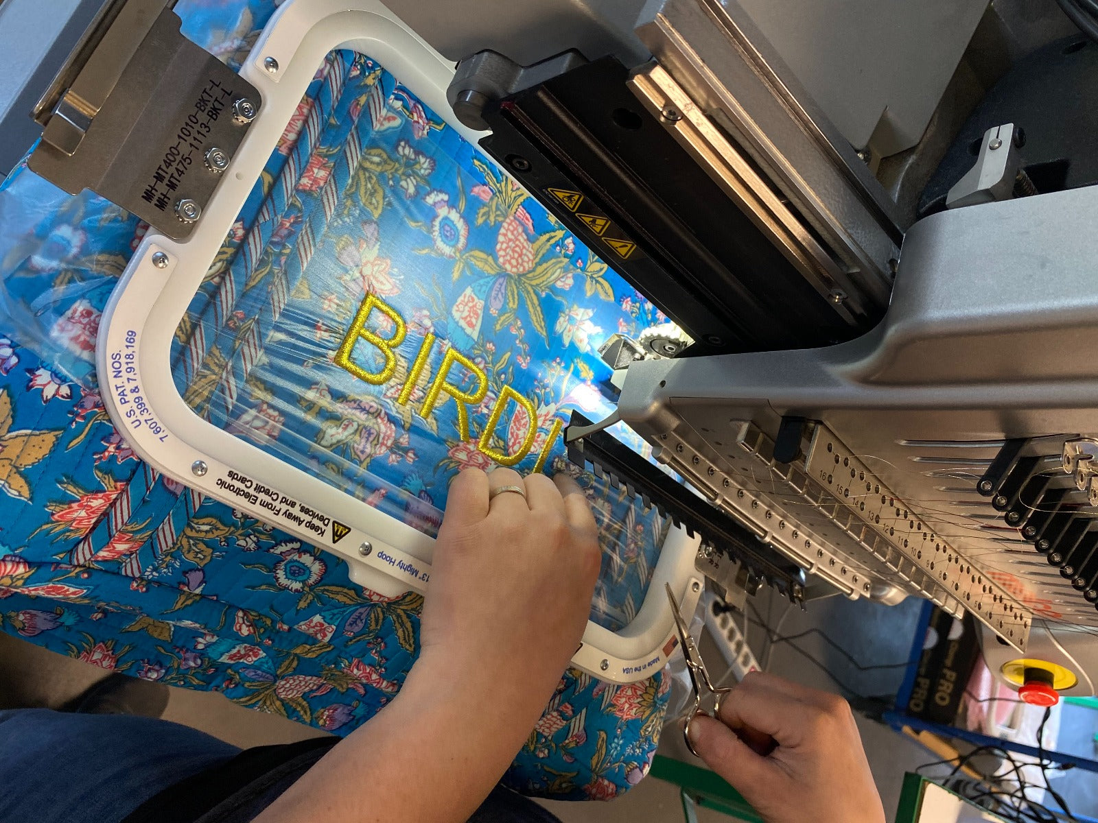 Broderie sur mesure