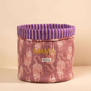 Panier de rangement décoratif Manila.PANIER001.Couleur: Jungle mauve