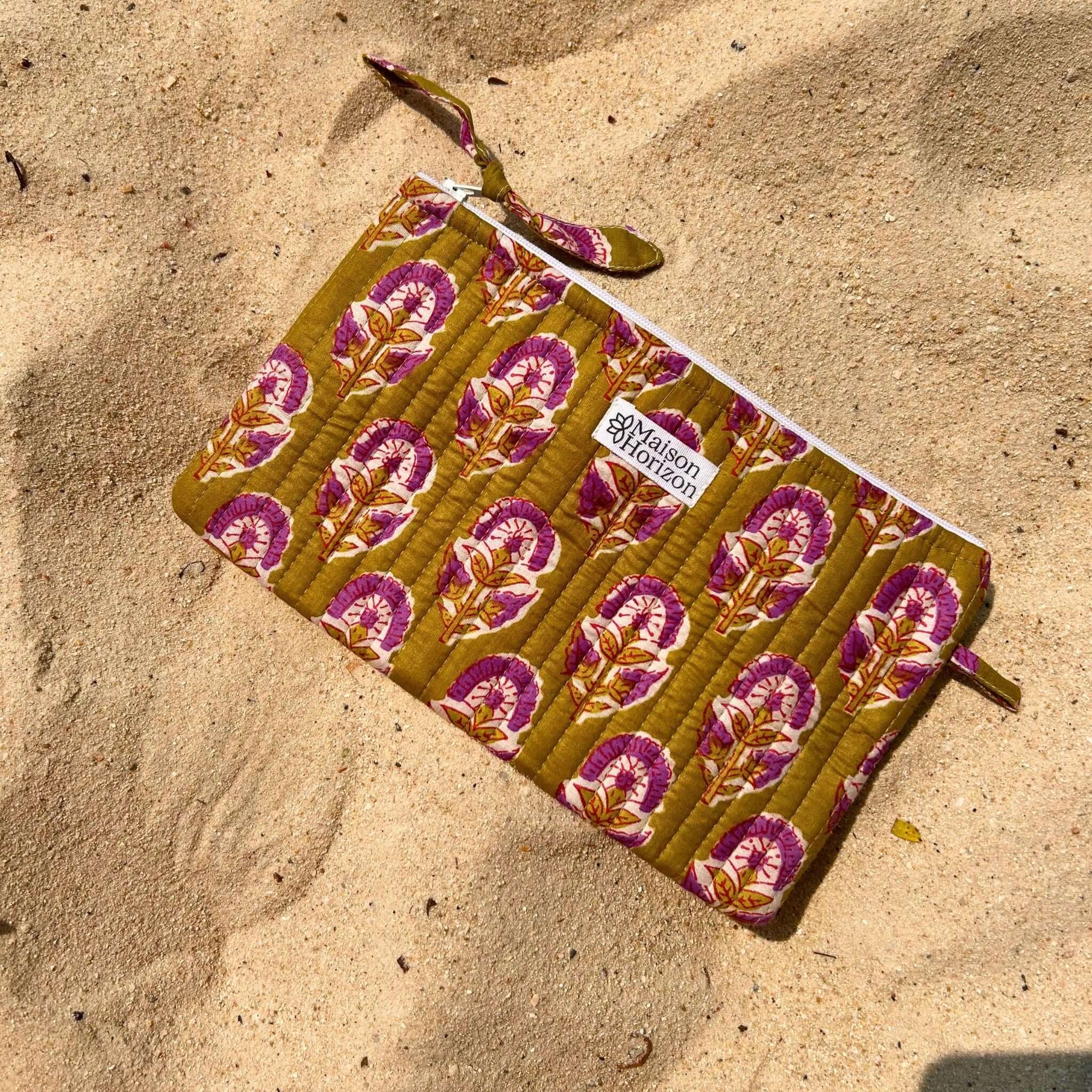 Pochettes fourre-tout Jade.POCH001.Couleur: Vichy Cerise
