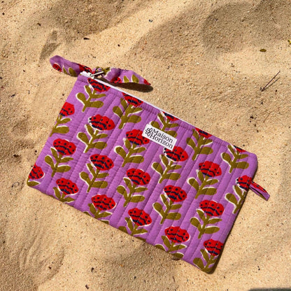 Pochettes fourre-tout Jade.POCH009.Couleur: Violet lys