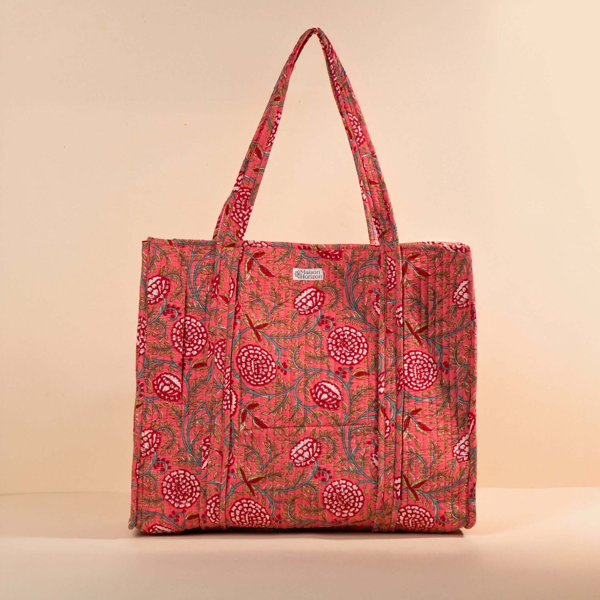 Sac Cabas réversible Deepa.TOTE058.Couleur: Jungle Ciel