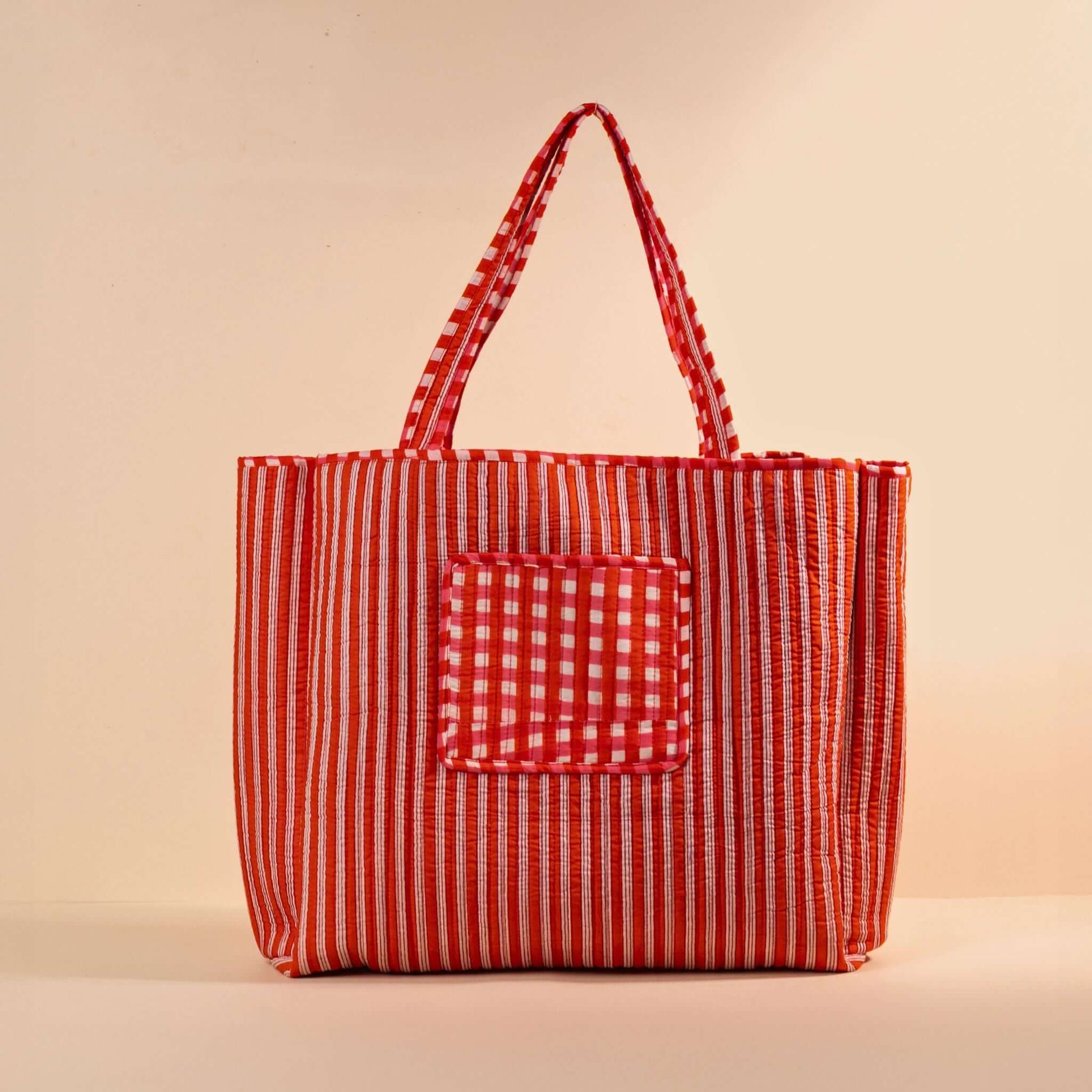 Sac Cabas réversible Deepa.TOTE058.Couleur: Jungle Ciel