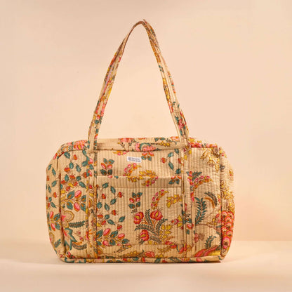 Sac Week-end ou à langer Lola.LOLAV2028.Couleur: Beige pastel