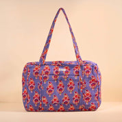 Sac Week-end ou à langer Lola.LOLAV2012.Couleur: Bleu Bouquet